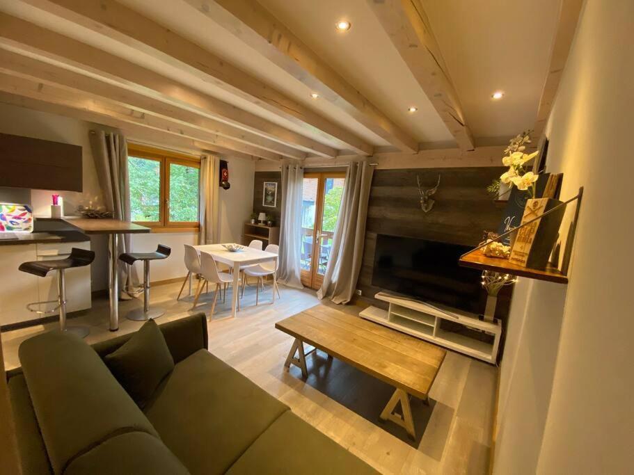 Appartement La Suite Du Kandahar A Chamonix Ngoại thất bức ảnh